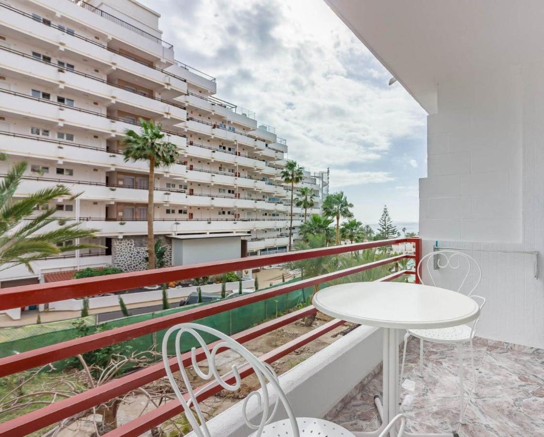 Tenerife Olympia Apart Hotel-Playa De Las Americas. Balcony, Sea View & Pool Exterior foto